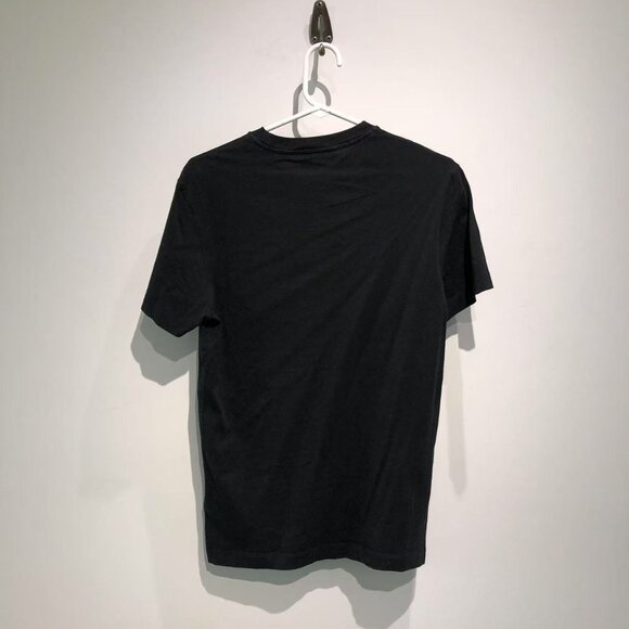 Versace Black Tee with Gold Lettering - Picture 2 of 9